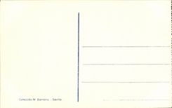 VINTAGE POSTCARD Sevilla Catedral Puerta de San Cristobal