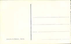 VINTAGE POSTCARD Sevilla Patio of los Naranjos