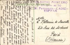 VINTAGE POSTCARD Sevilla Jglesia de Santa Paula