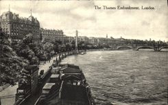 CPA The Thames Embankment London