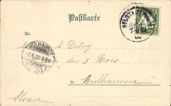 VINTAGE POSTCARD Gruss Aus Of Konigsmuhle