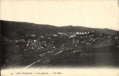 VINTAGE POSTCARD Ain Draham View