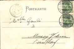 CPA Gruss aus Offenbach Partie aux den Anlagen