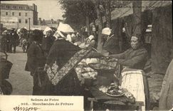CPA Scenes de Foire Marchandes de Friture Bretagne Saint Brieuc TOP