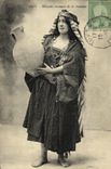 VINTAGE POSTCARD Bedouin returning of the Tunisia Fountain