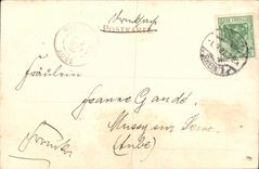 La POSTAL Koln de la VENDIMIA tiene derecho Moltke Denkmal