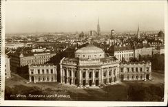 CPA Wien Panorama Vom Rathaus