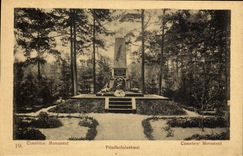 CPA Cimetiere Monument Camp Senne 1918 Militaria