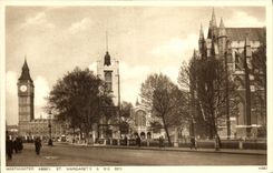 CPA Westminster Abbey St Margaret s Big Ben London 
