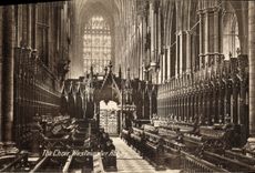 CPA The Choir Westminster Abbey London 