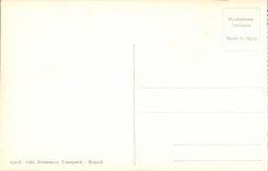 La POSTAL Pompeya de la VENDIMIA puso el danzante de del Fauno