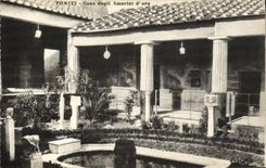 Deall Aronini D Oro de Pompeya Gasa de la POSTAL de la VENDIMIA