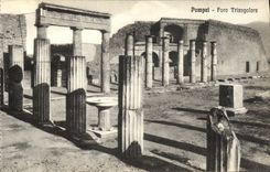 POSTAL Pompeya Foro Triangolare de la VENDIMIA