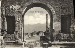 POSTAL Pompeya Arco di Nerone de la VENDIMIA