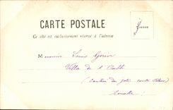 Bulevar y muelles de Argel de la POSTAL de la VENDIMIA
