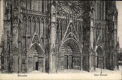 CPA Münster Drei Portale
