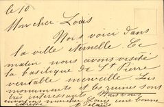 CPA Roma Colosseo e Arco di Tito visto dal Monte Palatino