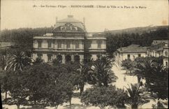 POSTAL de la VENDIMIA los alrededores D Argel Maison Carree L ayuntamiento y el lugar del ayuntamiento