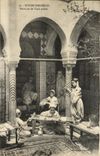 VINTAGE POSTCARD Indigenous Scenes Manufactures Arab Carpets