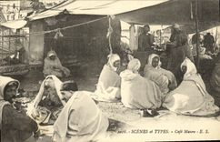 VINTAGE POSTCARD Scenes and Standard Coffee Moor