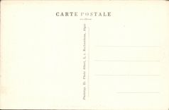 VINTAGE POSTCARD Marrakech Large court of Bahia