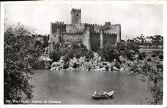 VINTAGE POSTCARD Portugal Castelo de Aimourol