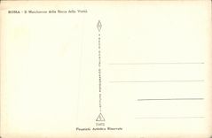 CPA Roma ll Mascherone della Bocca della Verita