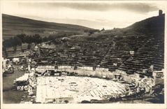 VINTAGE POSTCARD Greece Theater of Bacchus