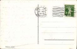 CPA Lac Leman et Dents Du Midi Bateau