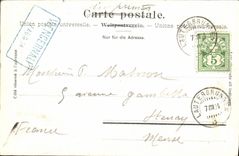 CPA Wangernalp Station Eiger Und Monch Train 