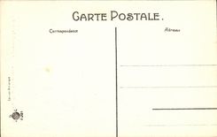 VINTAGE POSTCARD Entered Bruges black house