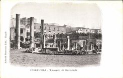 POSTAL Pozzuoli TGempio di Serapide de la VENDIMIA