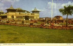 VINTAGE POSTCARD Eastern Gardens And Pavilion Ryde