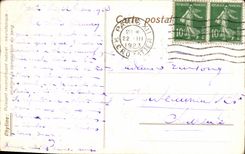 CPA Terrain de ski pres St moritz