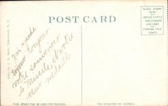 VINTAGE POSTCARD Gould S Gergian Short Lakewood the lions At Geo J Gould S