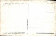 POSTAL Siena Chiesa di S Domingo Sodoma de la VENDIMIA