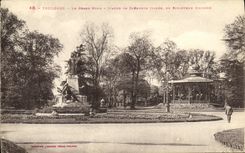 POSTAL Toulouse de la VENDIMIA las reglas redondas grandes de clemencia de Izaure