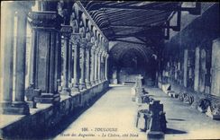 La POSTAL Toulouse Musee de la VENDIMIA de Augustins el claustro dimensiona norteno