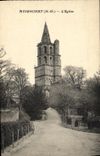 VINTAGE POSTCARD Avignonet L Church
