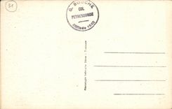 VINTAGE POSTCARD the road of the Pyrenees Collar of Peyresourde the valley of Louron seen of the collar