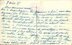 VINTAGE POSTCARD Luchon Superbagneres Panorarma