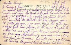 VINTAGE POSTCARD Holy Bertrand De Comminges close Luchon stalls