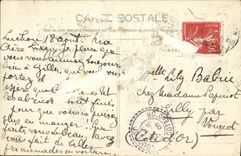 VINTAGE POSTCARD Luchon St Aventin Valley of L ARboust and Gours white