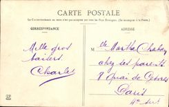 VINTAGE POSTCARD Luchon Gone D Etigny