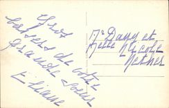 VINTAGE POSTCARD Luchon Surroundings Road of the Green Lake the Small Lake Pratlong Peak of the solid mass of Bang