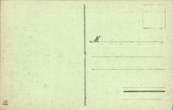 VINTAGE POSTCARD Luchon Left right the chain of the Pyrenees seen of L hotel of Superbagneres