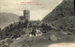 VINTAGE POSTCARD Luchon the Tower Of Viel Manor house