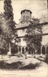 Vuelta del museo de Toulouse de la POSTAL de la VENDIMIA y claustro de Augustins