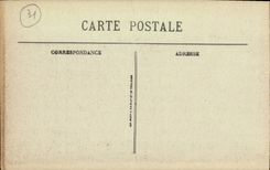 Tranvia de Lafayette del jardin público de Toulouse de la POSTAL de la VENDIMIA