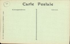 POSTAL Jean ido Toulouse Jaures de la VENDIMIA